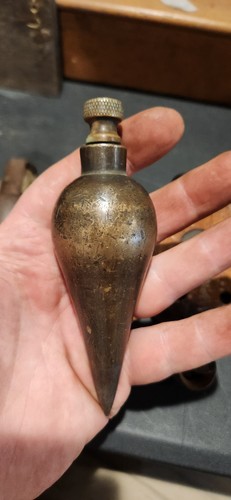 Antique plumb bob - plumb,