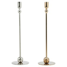 33cm Tall Metal Iron Taper Candle Stick Holder Dinner Table Wedding Party Decor