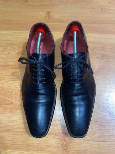 Loake 1880 black - black, derby
