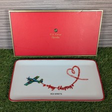 Spode - Kit Kemp - Doodles - Christmas - Ceramic Dessert Tray - High Spirits 