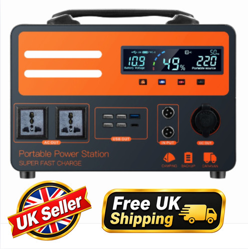 800w portable power station - 800w,