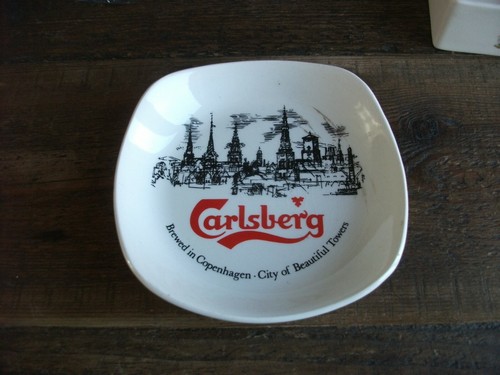 Carlsberg plate ashtray - /,
