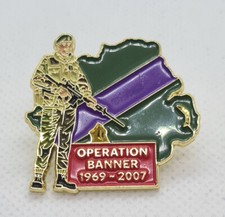 Operation Banner Enamel Badge