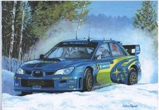 Petter Solberg Subaru art