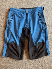  Madison Zenith MTB Winter Shorts Size L Men’s Blue Mountain Biking Cycling 