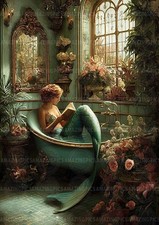 Mermaid Art Print Fantasy
