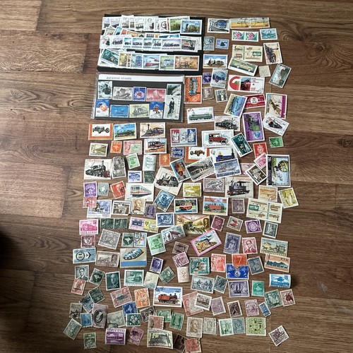 Random franked world postage - world,