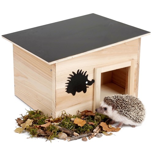 Hedgehog house predator proof - house,