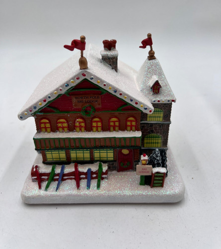 Thomas kinkade ski lodge - kinkade,