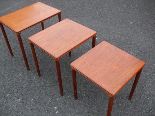 Vintage danish teak nest - danish,