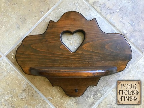 Vintage solid wood hand - solid,