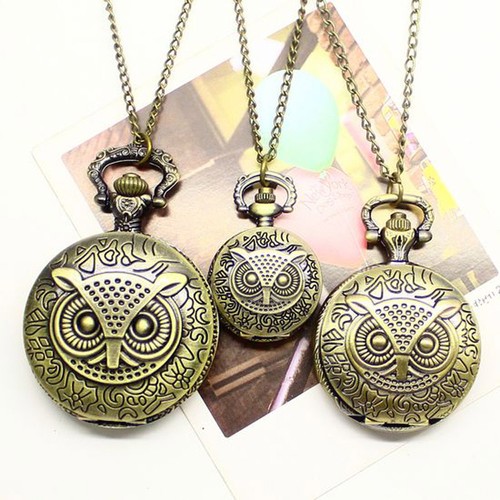 Steampunk quartz pocket watch - quartz,