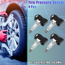 4pcs 56029527AA Tire Pressure Sensor 433MHz for Dodge Grand Caravan 2009-2010