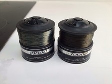 Shimano 10000 Spare Spools X2 Used Carp Fishing Gear