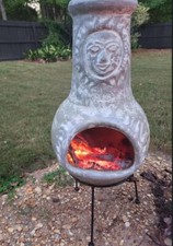 Outdoor Wood Burning Clay