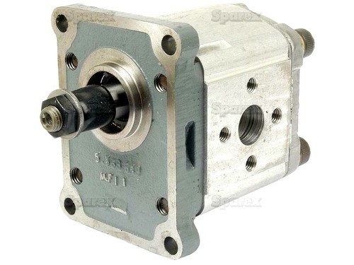Single hydraulic pump for some - single,