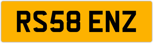 Rss benz number plate - benz,