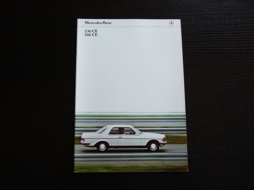 Mercedes brochure 230ce - mercedes,