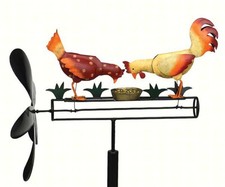 BARNYARD CHICKENS WHIRLIGIG -