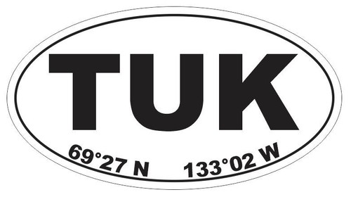Tuktoyaktuk tuk canada oval - tuk,