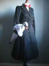 FIT FLARE PRINCESS COAT 10 8 JASPER CONRAN MARY POPPINS victorian DESIGNER silky
