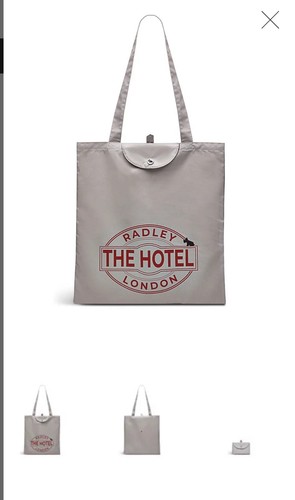 Brand new radley foldaway tote - new,