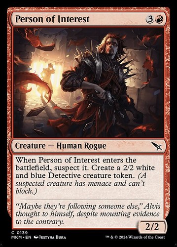Mtg person of interest - of,