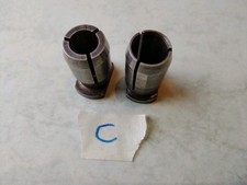CLARKSON SMALL S TYPE AUTOLOCK MILLING COLLETS SET OF 2 IMPERIAL. (Set C)
