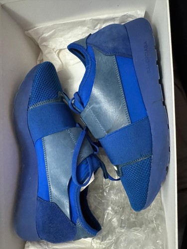 Balenciaga blue low top - balenciaga,