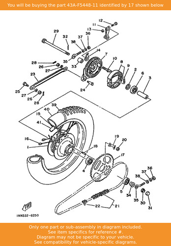 Yamaha sprocket driven - sprocket,,