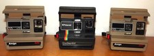Lot of 3 Vintage Polaroid 600