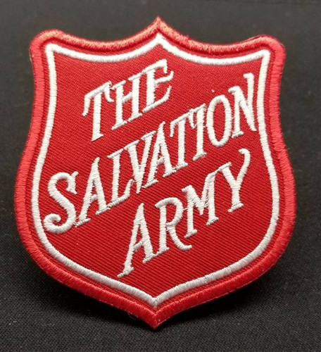 Salvation army patch red - salvation,