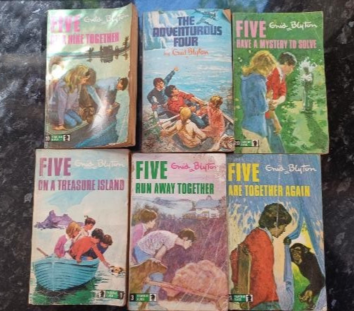 Enid blyton paperback books - blyton, 6