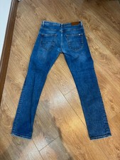 Zara ZM Premium Skinny Jeans 31 Waist 31 Leg Blue Denim Zip Fly