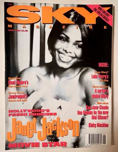 Sky magazine june 1993 janet - june,