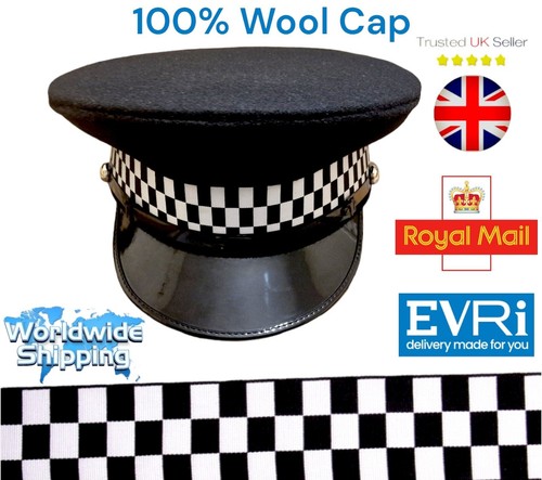 British police officer cap - british,