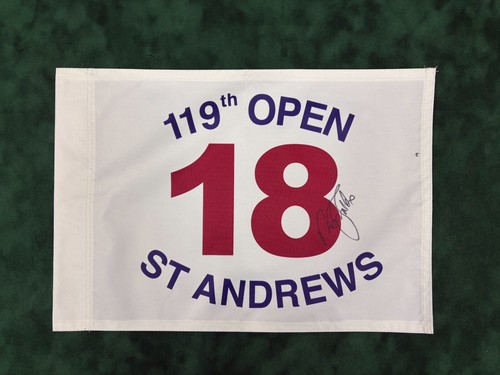 Sir nick faldo winner signed - sir,