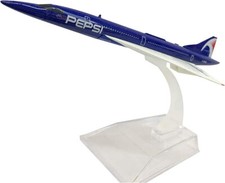 16cm PEPSI Air France Airways Concorde Fast Rare Jet Metal Aircraft Plane Model