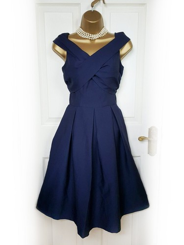 Chi london navy bardot - london,