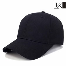 LEEWAY Black Baseball/ P Cap