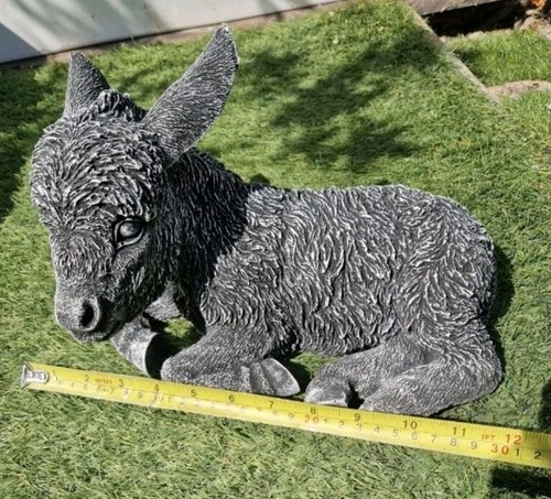 Garden ornaments large donkey - large,