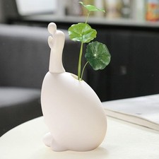 White Ceramic Buddha Statue