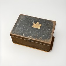Antique deed box - box, lined