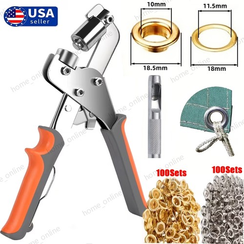 Grommet hand press - hand, kit