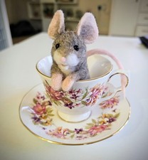 Whimsical Needle Felted  Field