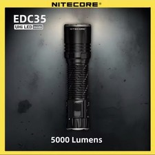 Nitecore EDC35 hiking Flashlight USB-C Rechargeable 5000 Lumens LED EDC UHi Beam