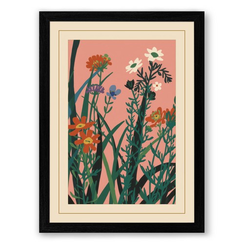 Arrangement botanical framed - botanical,
