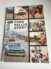 Rare Ford Rallye Sport Performance Parts Sales Brochure 1972 Escort Capri RS2600