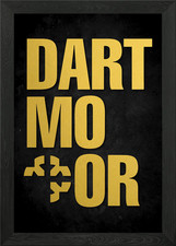 DARTMOOR BIKE Framed Wall Art