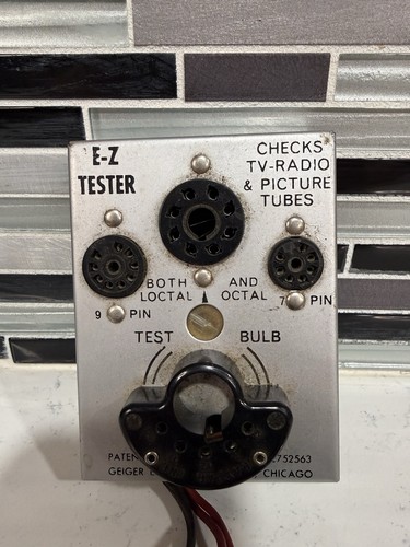 Vintage geiger vacuum tube - vintage,
